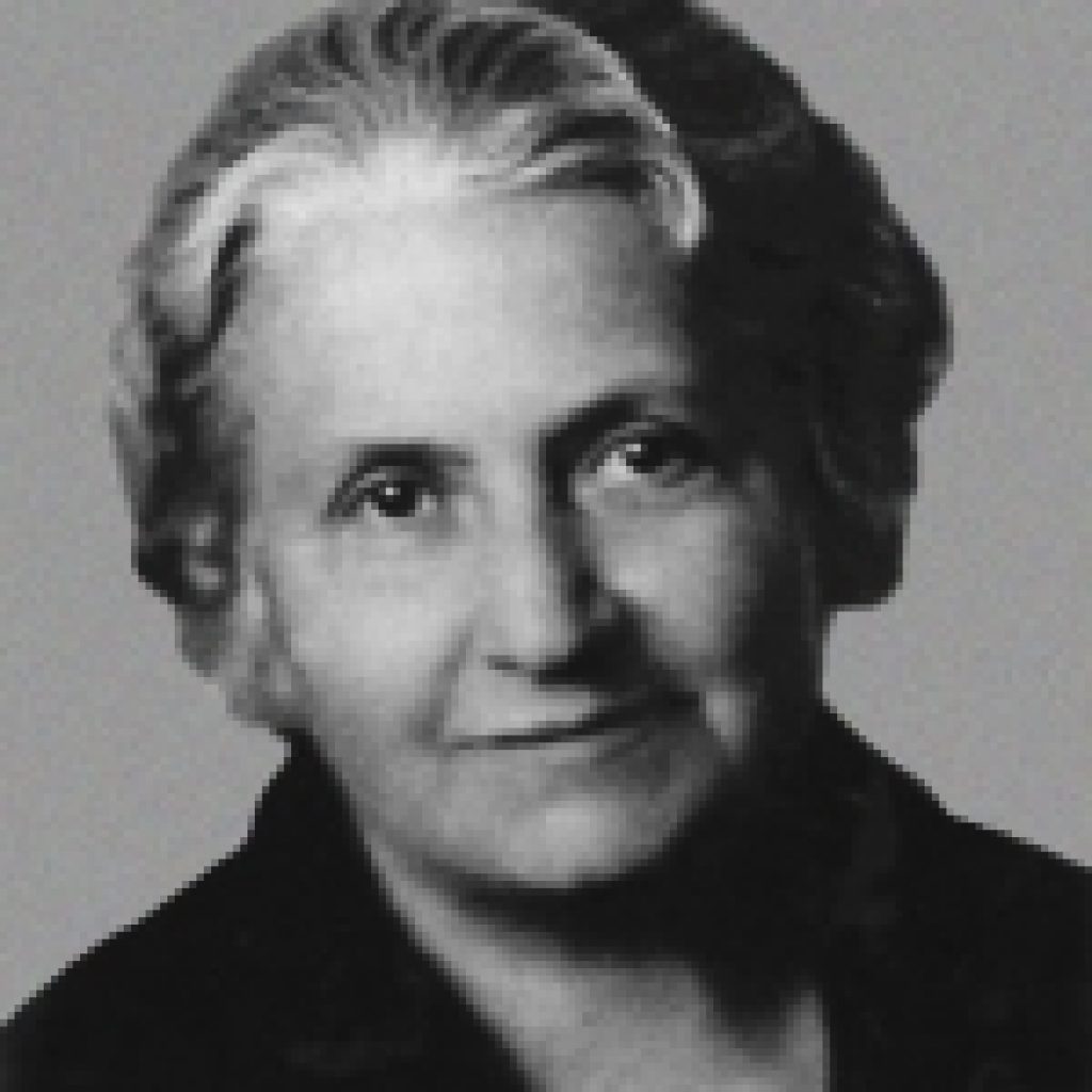 Biographie De Maria Montessori Montessoriscool